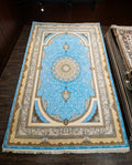 Sky Blue Persian Carpet 003