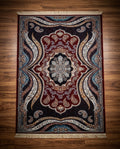 Dark  Inspired Persian Rug 001