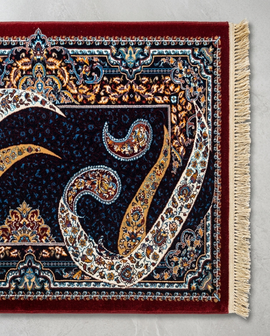 Dark  Inspired Persian Rug 001