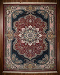 Dark  Inspired Persian Rug 002