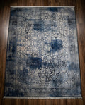 Blue Inspired Persian Carpet 005