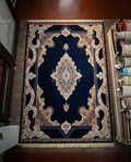 Dark  Inspired Persian Rug 003