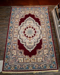 Dark  Inspired Persian Rug 004