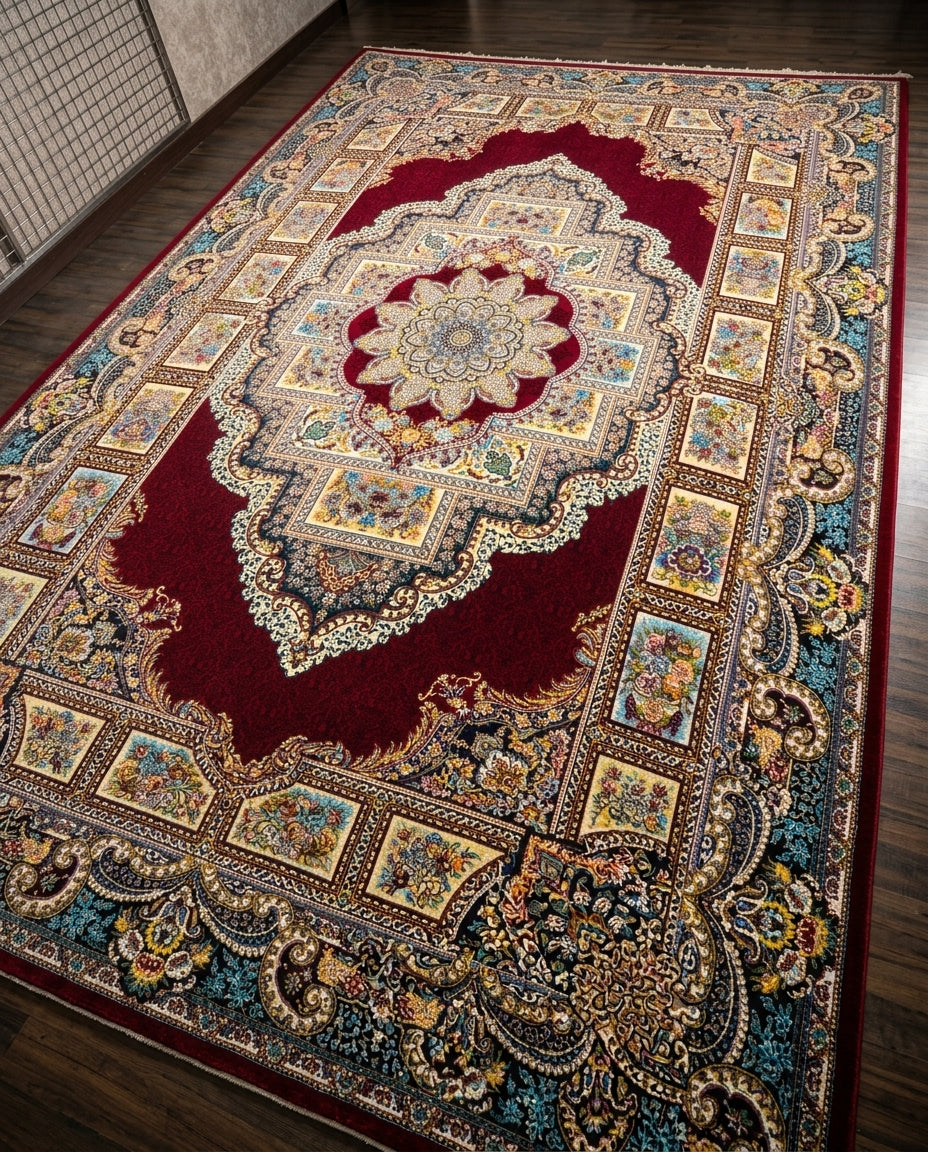 Dark Inspired Persian Rug 006