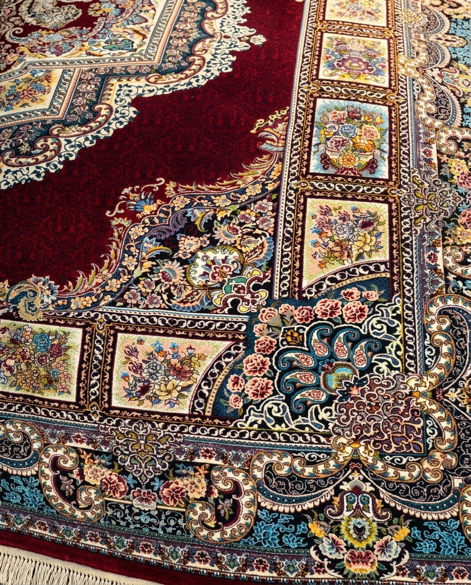 Dark Inspired Persian Rug 006