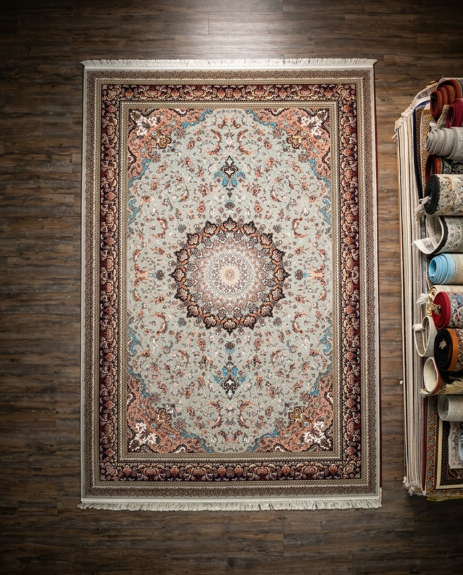 Bright Inspired Persian Rug 005