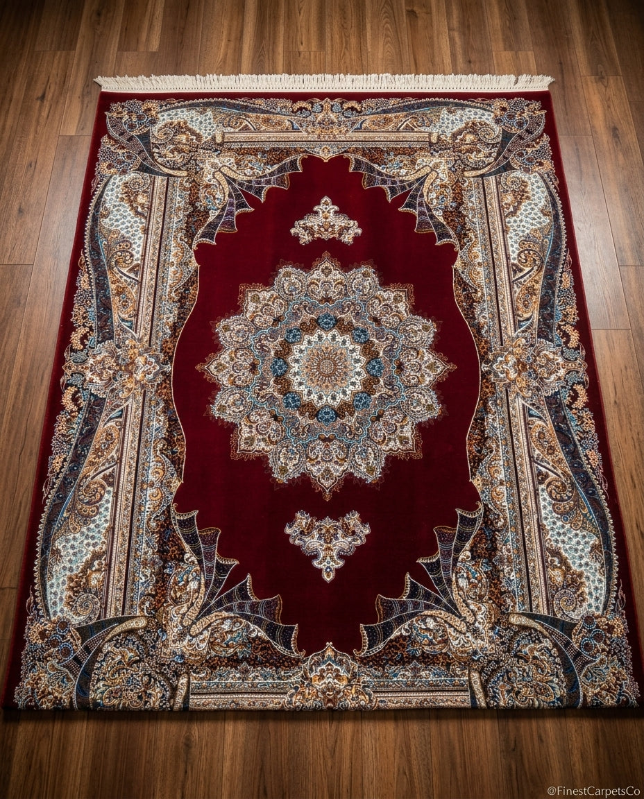 Dark Inspired Persian Rug 006