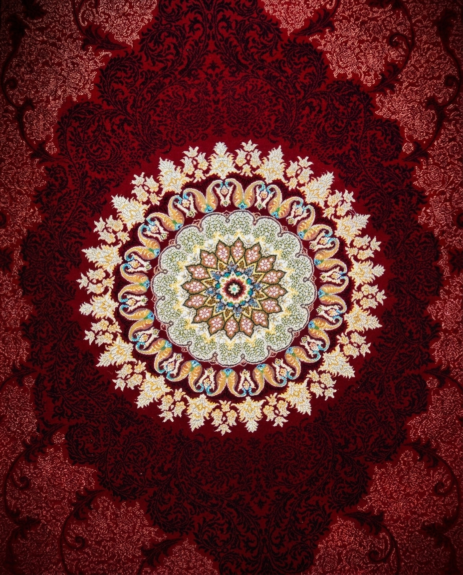 Dark Inspired Persian Rug 005